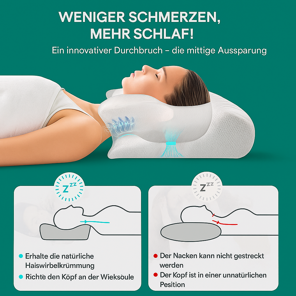 Orthopädisches Nackenkissen | BREEZE